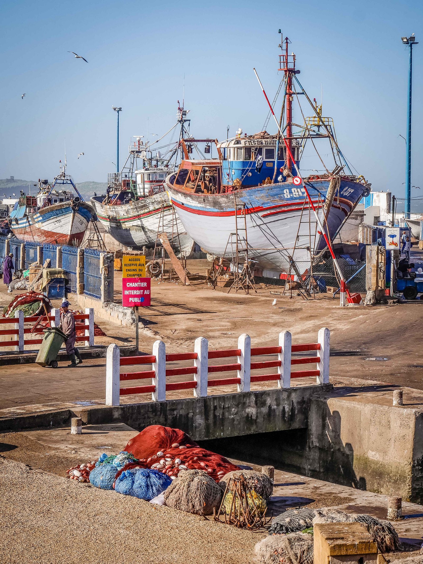 Le port d'Essaouira.