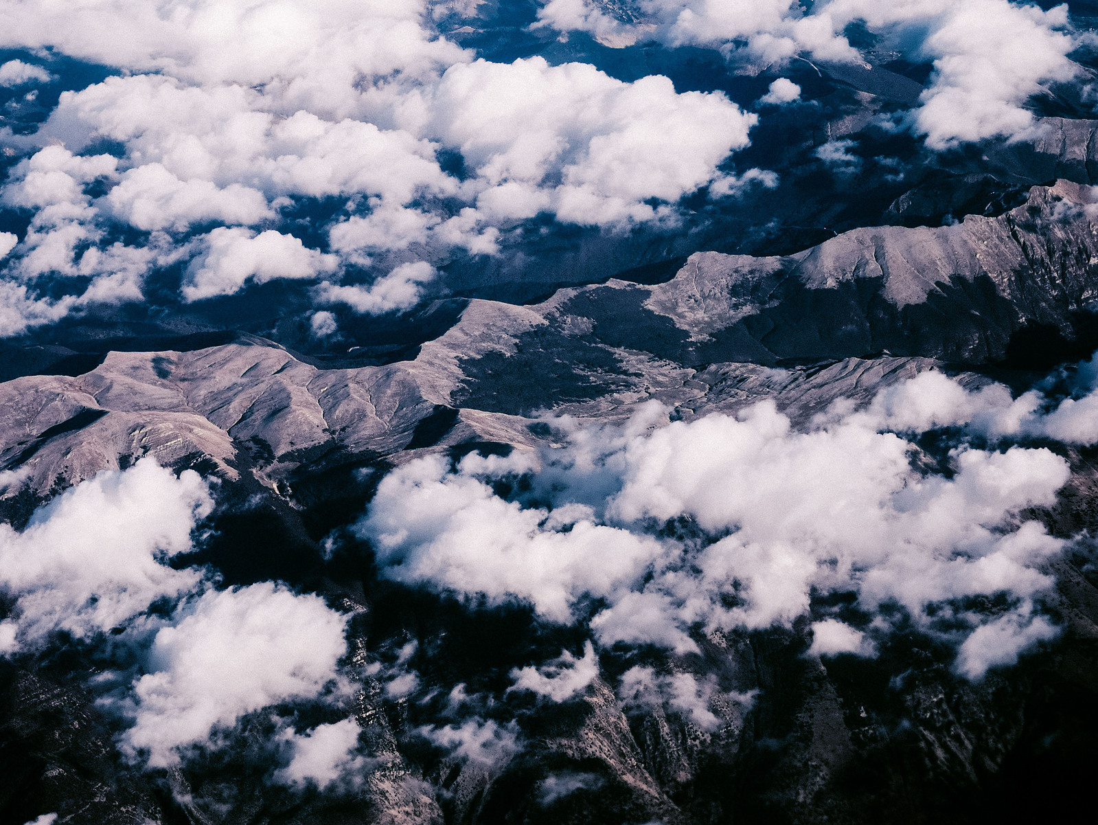 La terre vu du ciel.