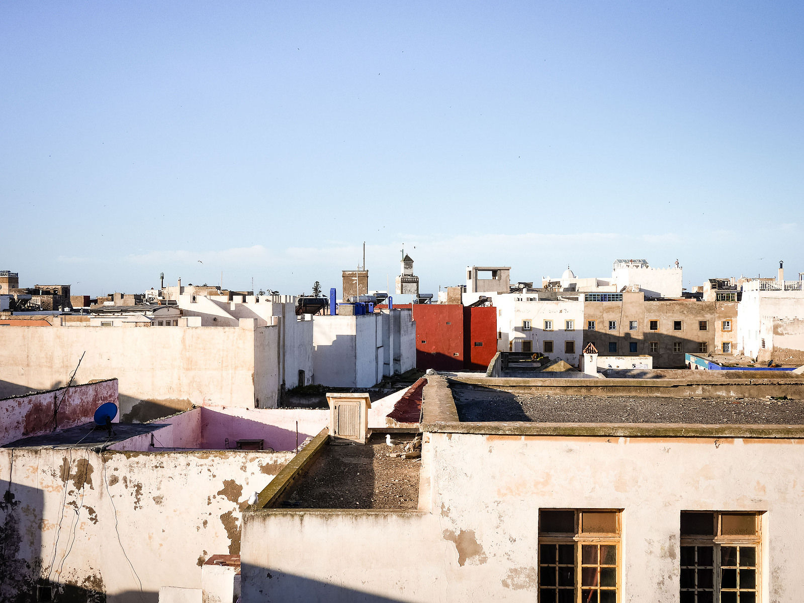 Les toits de la médina d'Essaouira.
