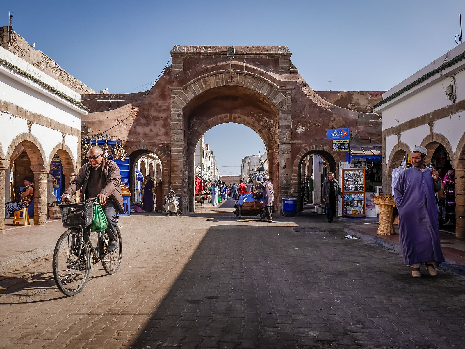 Une des portes d'entrée d'Essaouira.