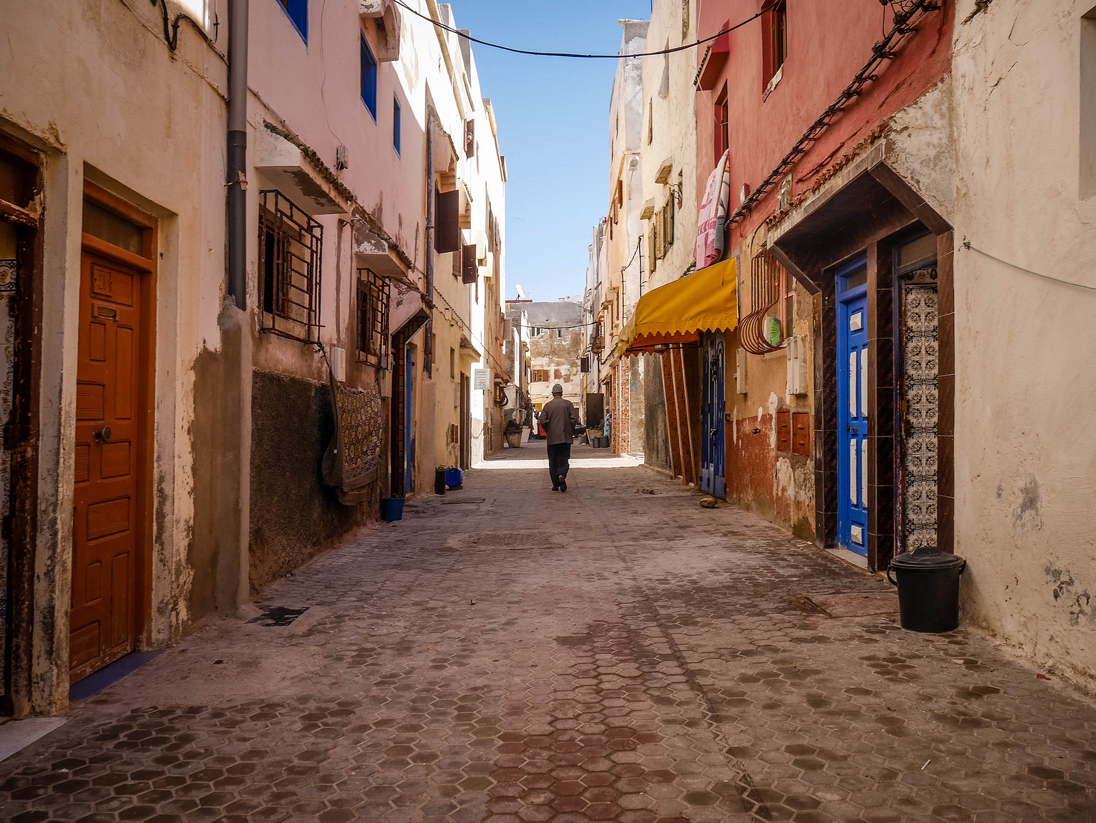 Une ruelle au Maroc.