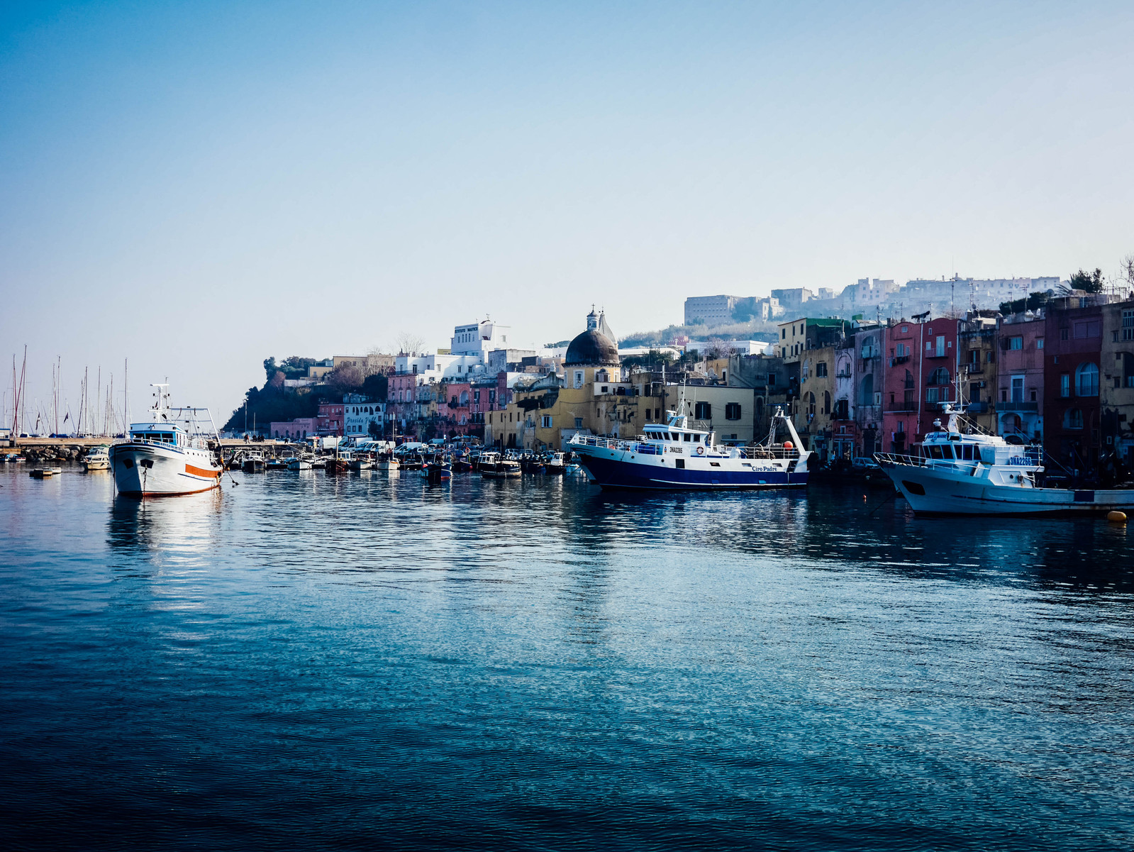 Le port d'Olbia.