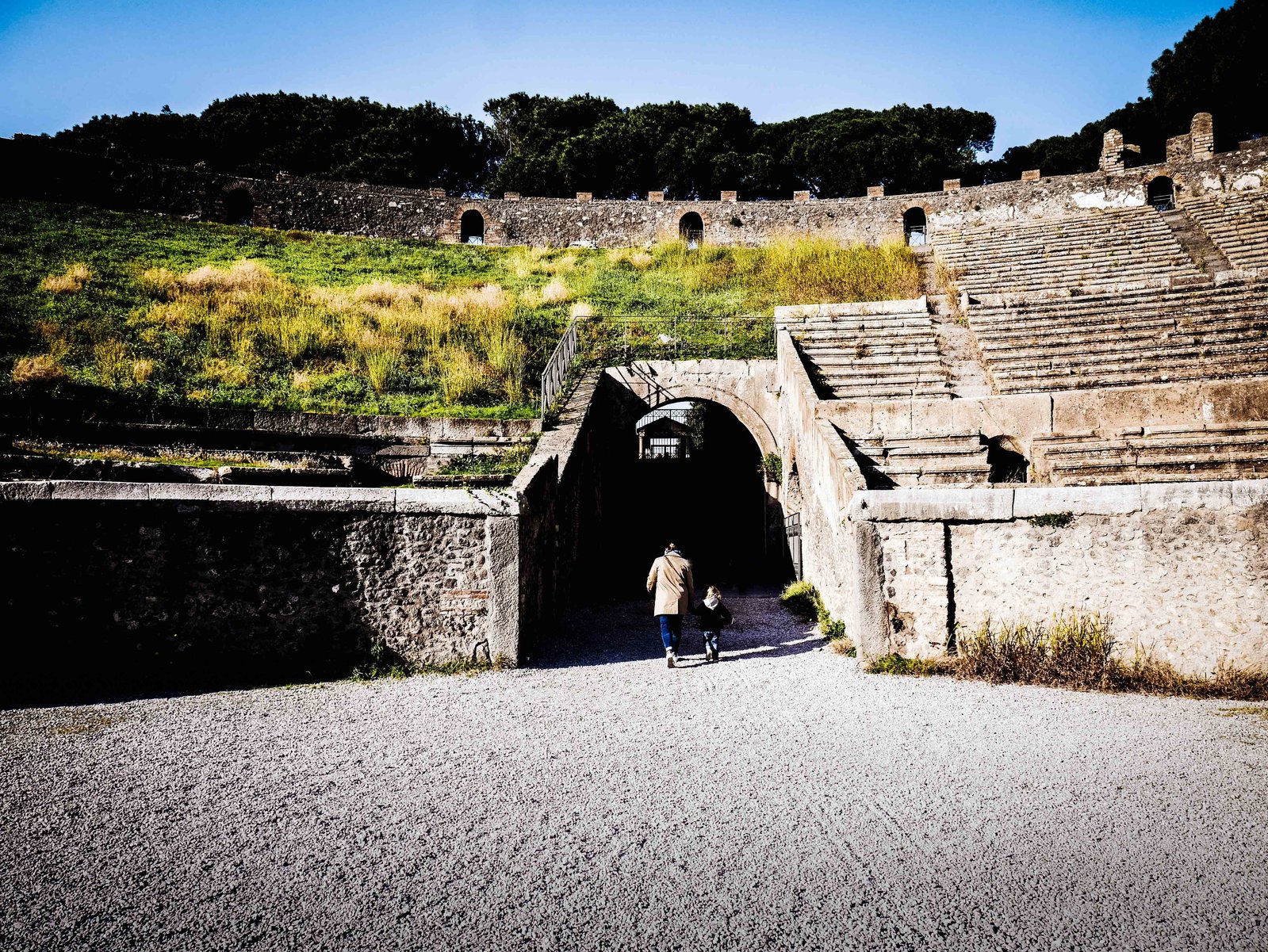 L'arène de Pompéi.