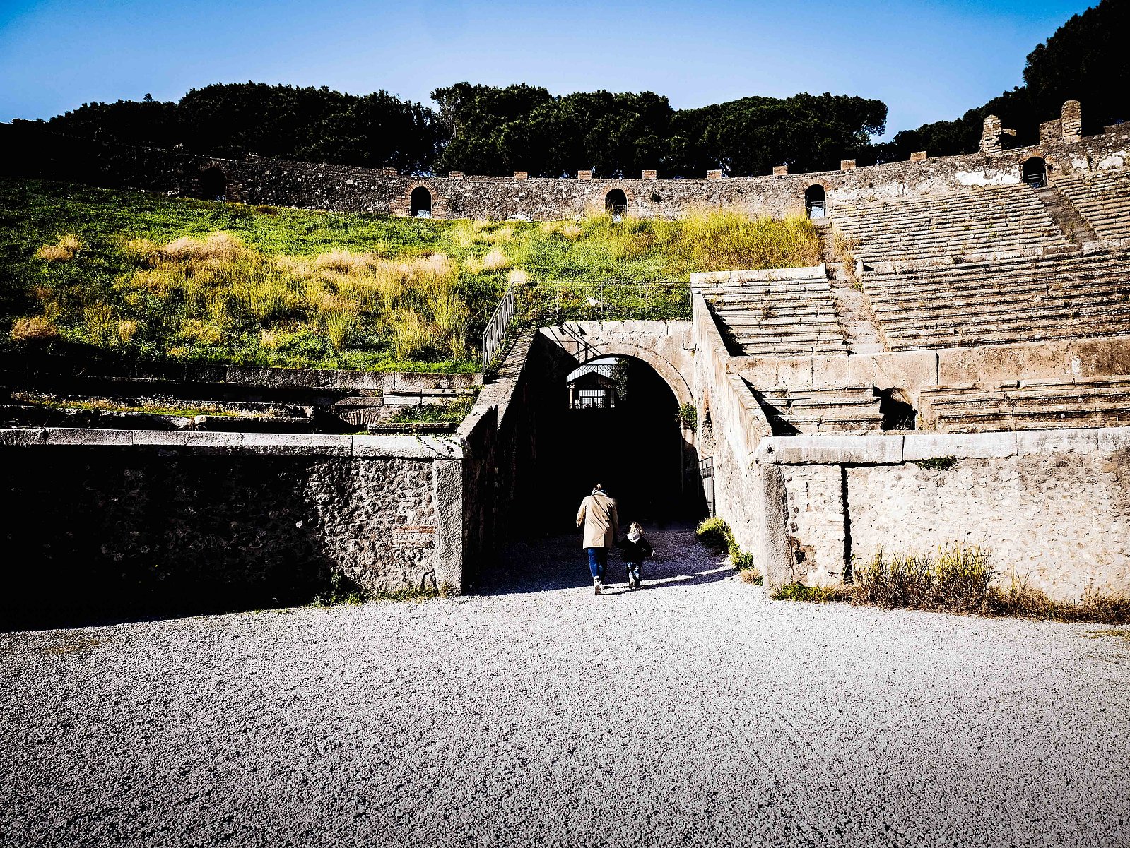 L'arène de Pompéi.