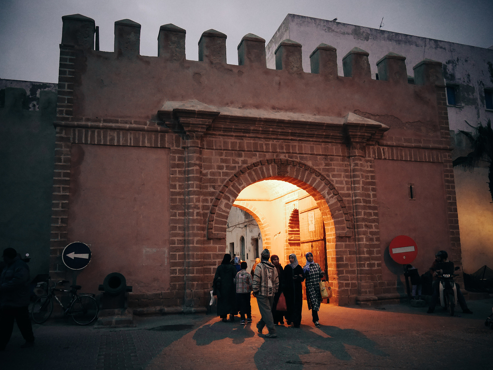 La porte d'entrée fortifiée d'Essaouira.