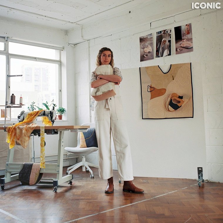 Yanis Angel - Portrait Photography - London - Artist in studio | Alice Burnhope
