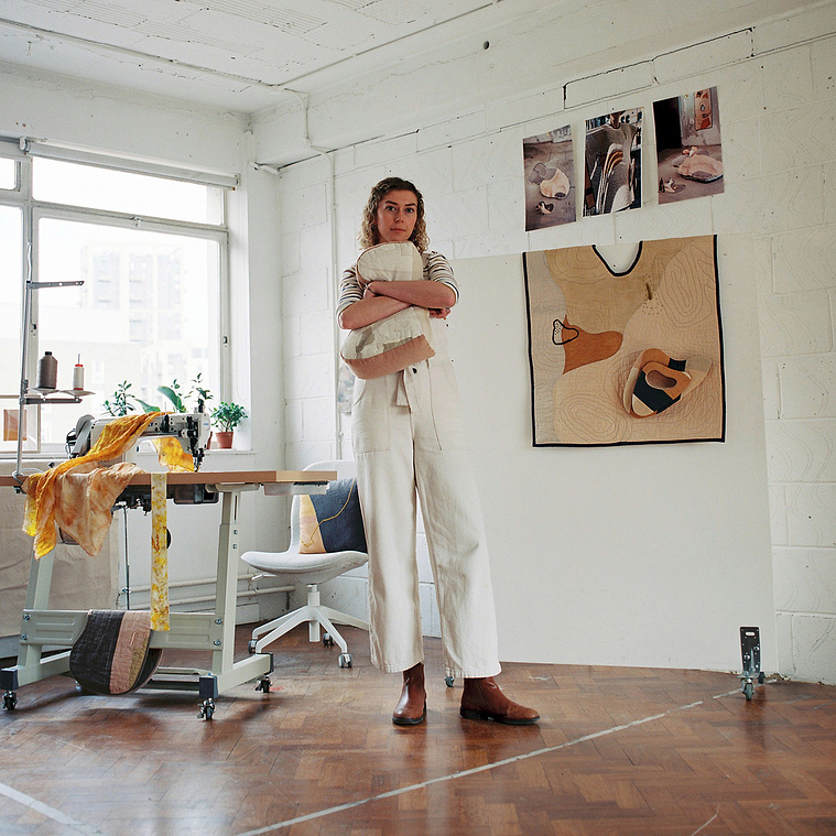 Yanis Angel - Portrait Photography - London - Artist in studio | Alice Burnhope