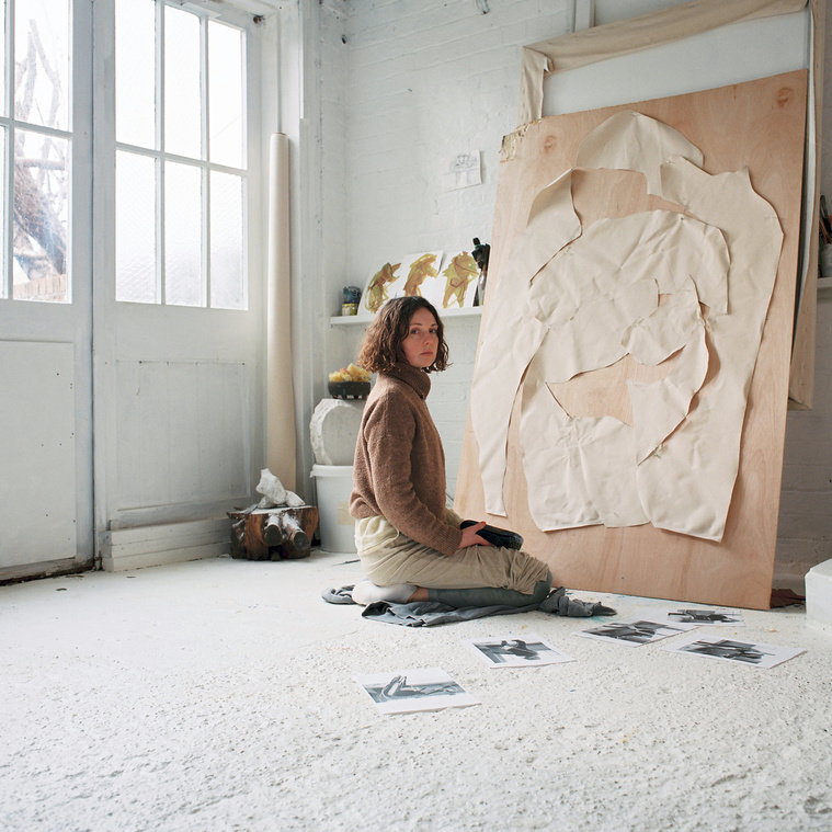 Yanis Angel - Portrait Photography - London - Artist in studio | Evangeline Armstrong