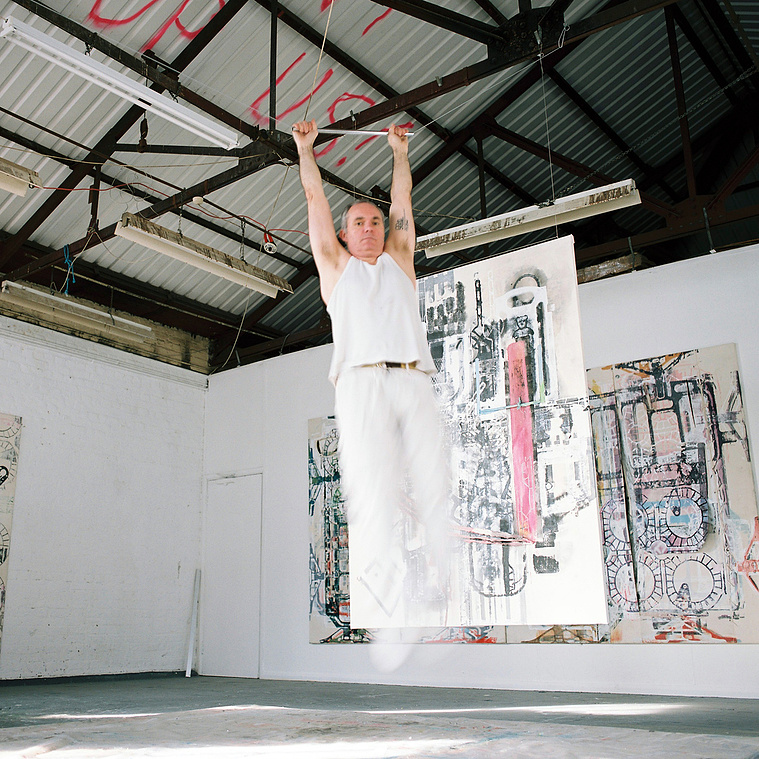Yanis Angel - Portrait Photography - London - Artist in studio | Shane Bradford