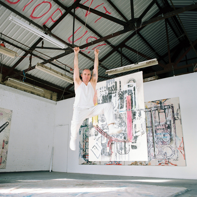 Yanis Angel - Portrait Photography - London - Artist in studio | Shane Bradford