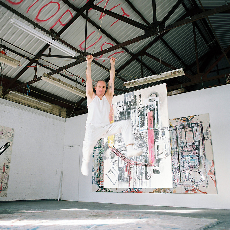 Yanis Angel - Portrait Photography - London - Artist in studio | Shane Bradford
