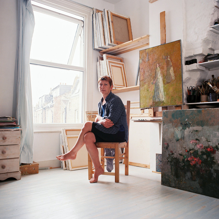 Yanis Angel - Portrait Photography - London - Artist in studio | Olga Geoghegan