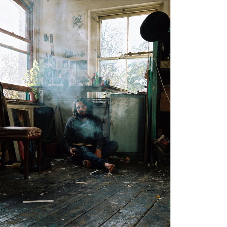 Yanis Angel - Portrait Photography - London - Artist in studio | Pato Bosich