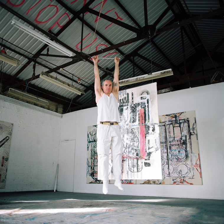 Yanis Angel - Portrait Photography - London - Artist in studio | Shane Bradford