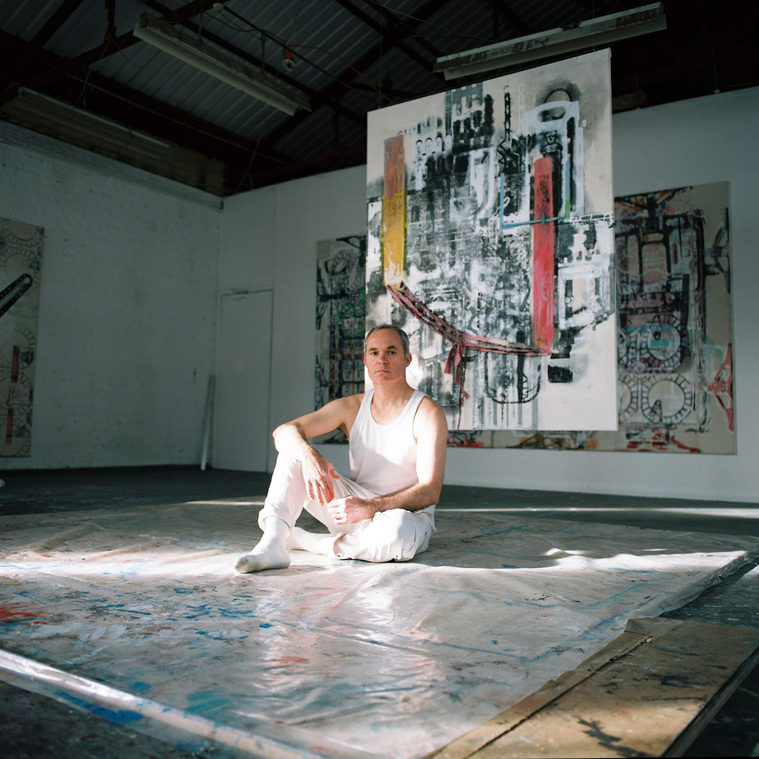 Yanis Angel - Portrait Photography - London - Artist in studio | Shane Bradford
