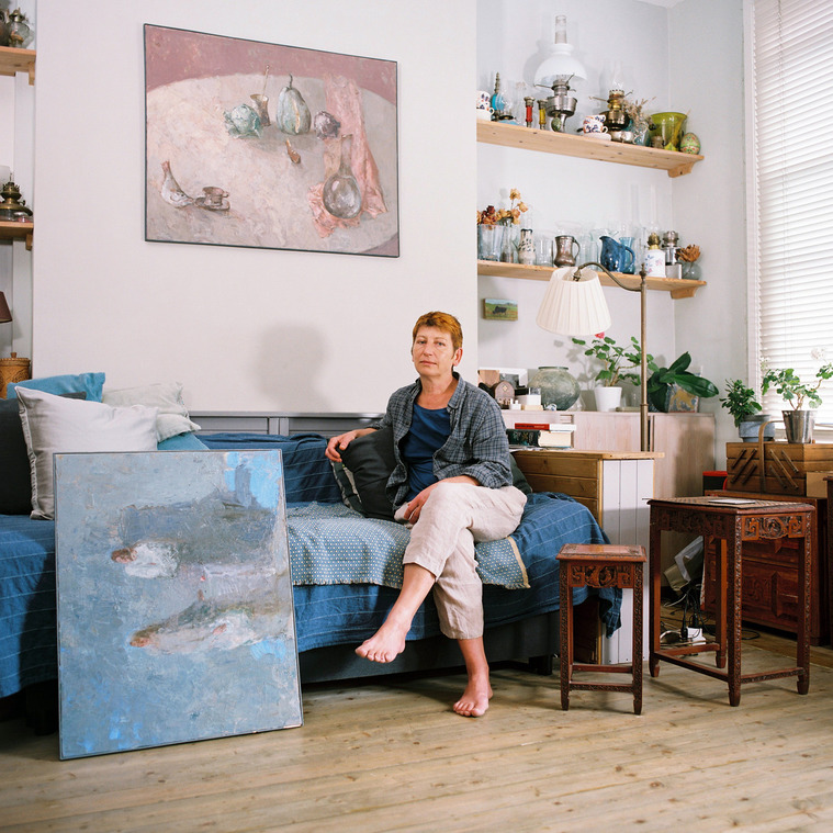 Yanis Angel - Portrait Photography - London - Artist in studio | Olga Geoghegan
