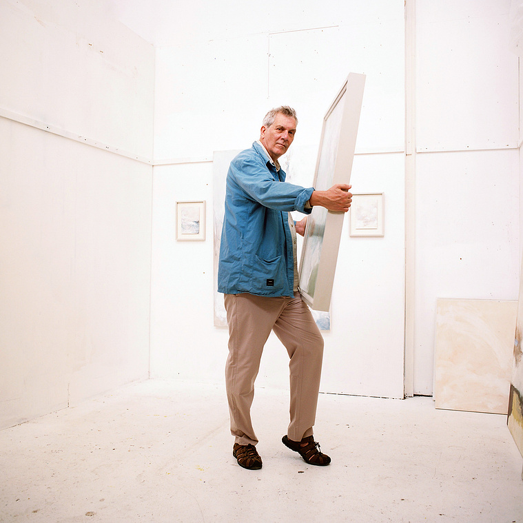 Yanis Angel - Portrait Photography - London - Artist in studio | Bob Aldous