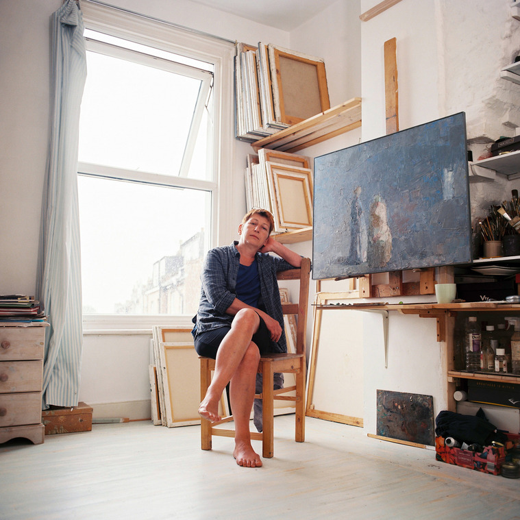 Yanis Angel - Portrait Photography - London - Artist in studio | Olga Geoghegan