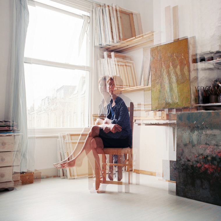 Yanis Angel - Portrait Photography - London - Artist in studio | Olga Geoghegan