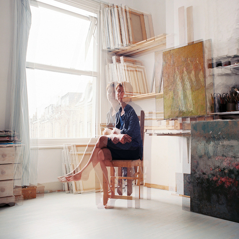 Yanis Angel - Portrait Photography - London - Artist in studio | Olga Geoghegan