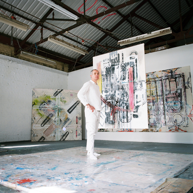 Yanis Angel - Portrait Photography - London - Artist in studio | Shane Bradford