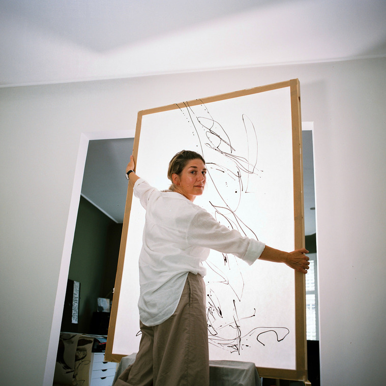Yanis Angel - Portrait Photography - London - Artist in studio | Anika De Souza