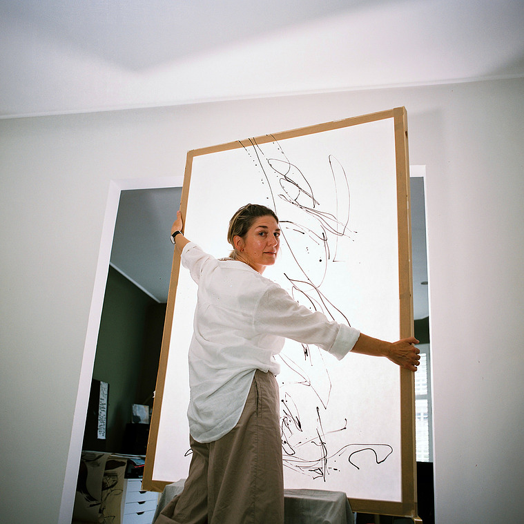 Yanis Angel - Portrait Photography - London - Artist in studio | Anika De Souza