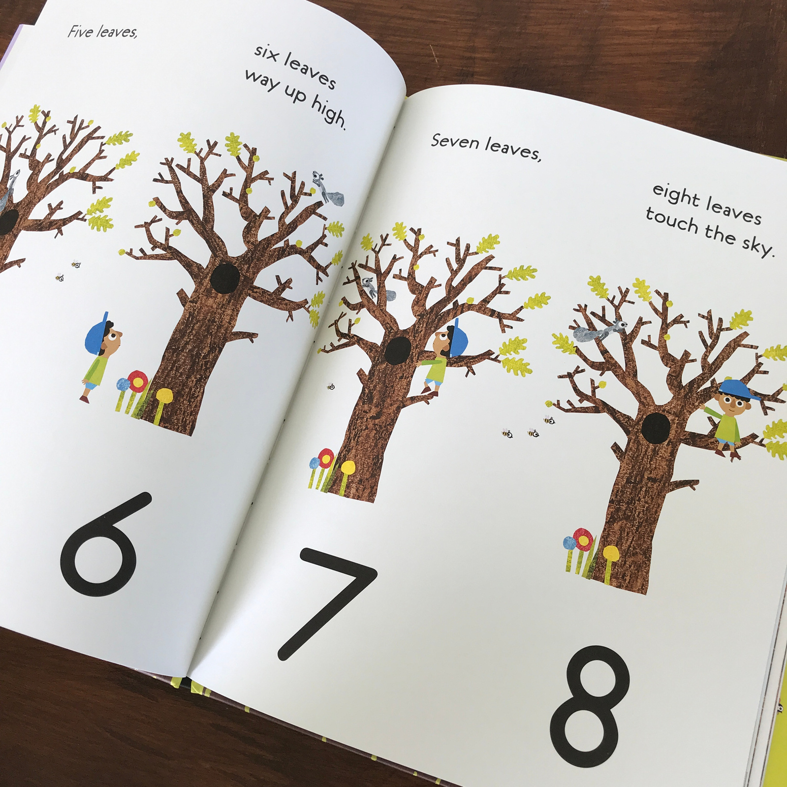 one leaf two leaves count with me book