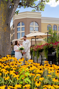 Bride and Groom walking near wedding venue
©Leslie Rodriguez Photography
Wedding and Event Photography
Boise, Idaho