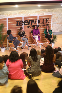 Teen Vogue conference attendees in a conference with speakers
©Leslie Rodriguez Photography
Commercial and Event Photographer
Boise Idaho