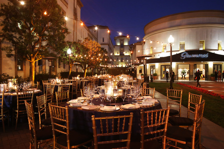 Party tables set up at the Paramount studios lot for the Australians In Film Annual Awards Gala
©Leslie Rodriguez Photography
Commercial and Event Photographer
Boise Idaho