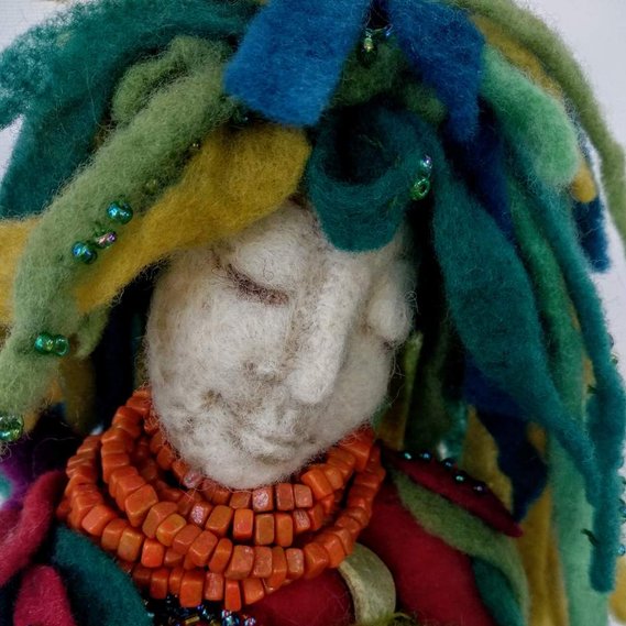 Feel good felt Spirit Doll