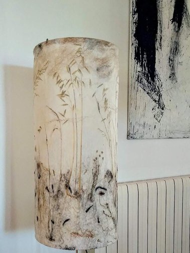 Felt Lamp - Gaia Lina's home living felt art