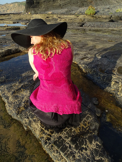 Dress - Gaia Lina Wearable Felt Art