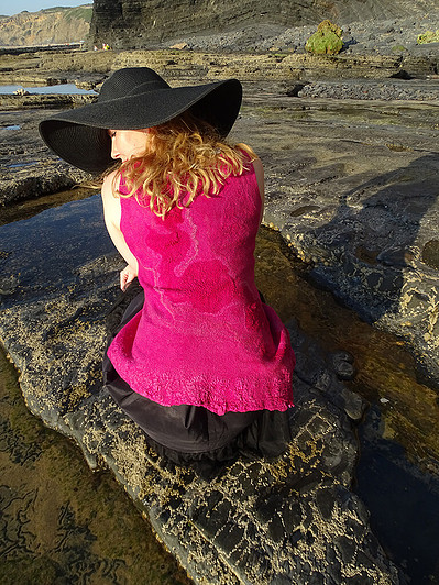 Dress - Gaia Lina Wearable Felt Art