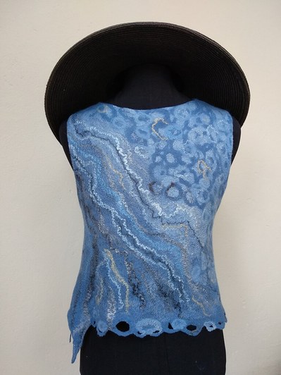 Waistcoats - Gaia Lina Wearable Felt Art