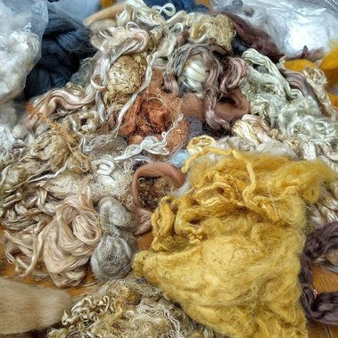 exotic material - Gaia Lina feel good felt design