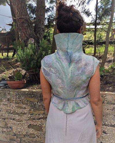 Waistcoats - Gaia Lina Wearable Felt Art
