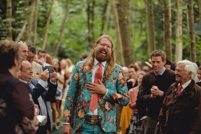 Flaming lips do you realise wedding entrance