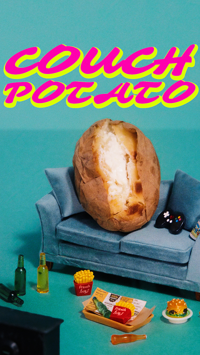 Food Thoughts with Ryan Handt brings you, Couch Potato. When food idioms become too real. Food and product photography and motion by Ryan Handt, based in Berlin, Germany. Available worldwide.