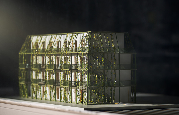 PHOTOGRAPHS OF ARCHITECTURAL MODELS FROM THE KIRCHBERGER & WIEGNER ROHDE FIRM