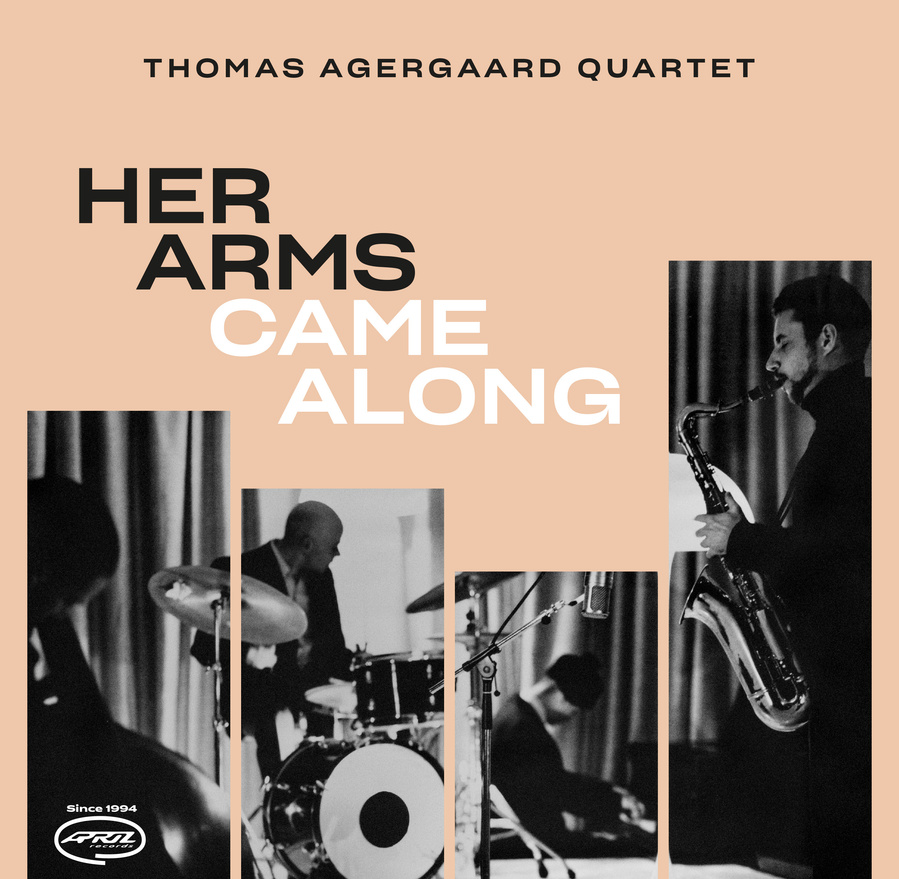 Thomas Agergaard. Thomas Blachman. Lennart Ginman. Danish Jazz. April Records. Album sleeve. Graphic design. Enrico Andreis