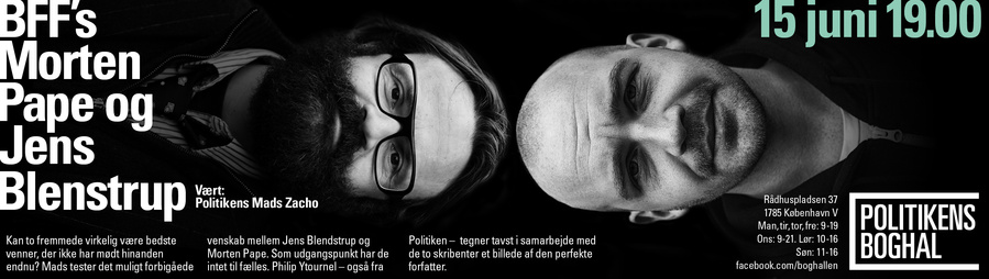 politikens boghal, grafisk designer Enrico Andreis,