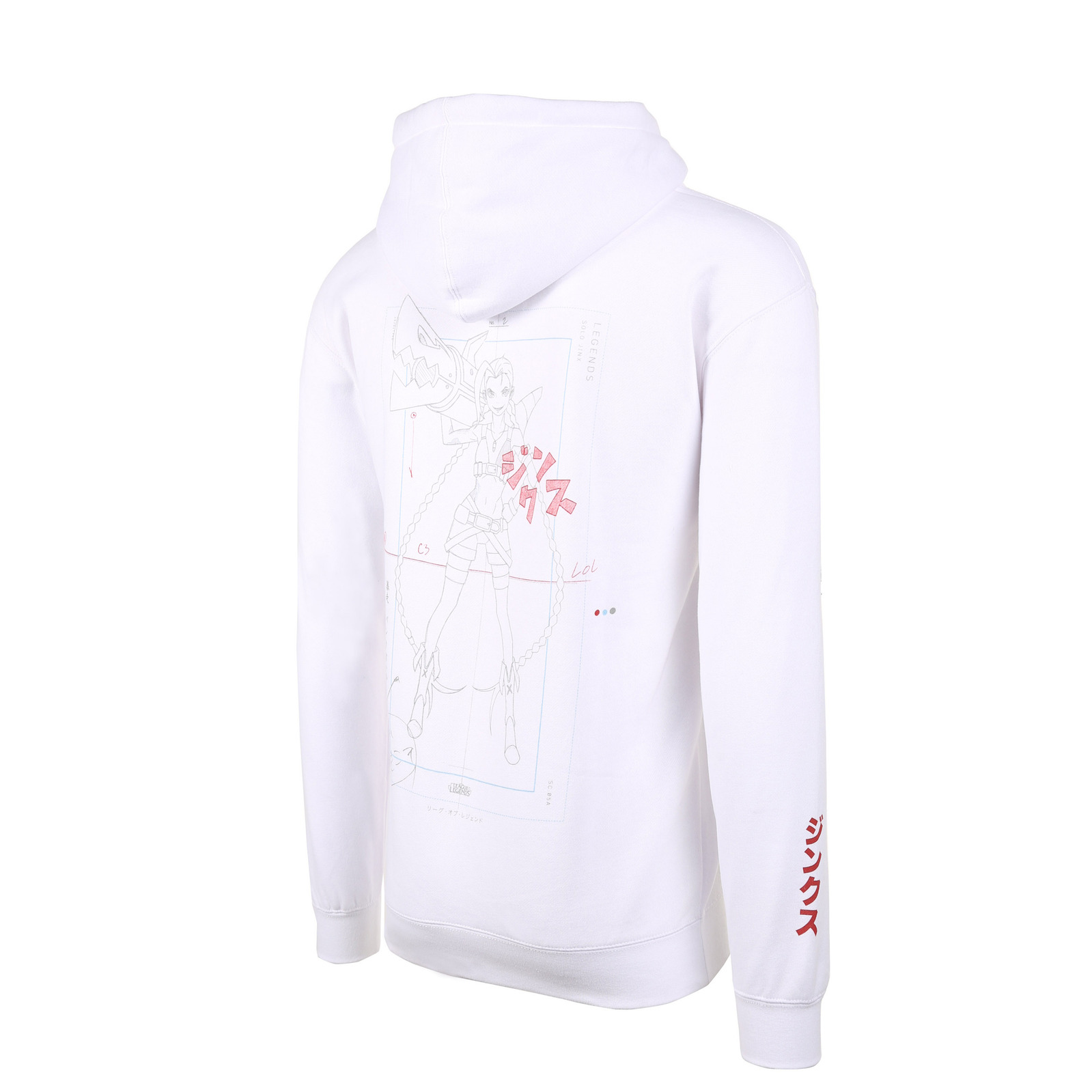 Riot Games white hoodie