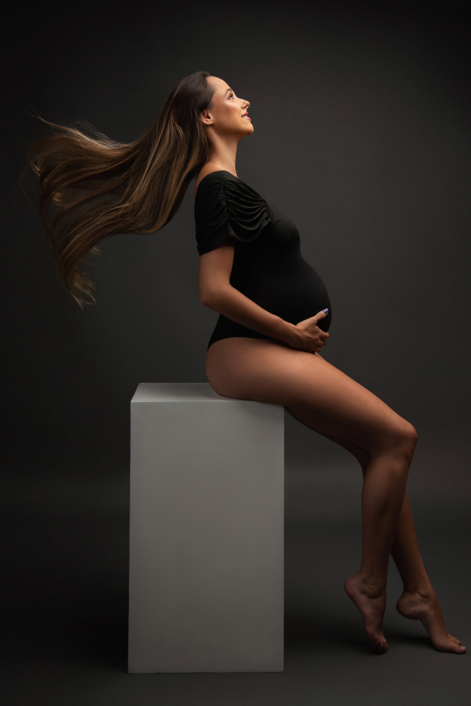Maternity photoshoot, pregnancy, studio photoshoot, orlando photographer