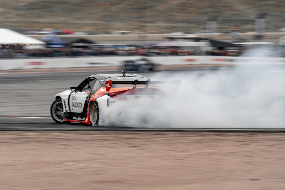 Subaru BRZ drift car at Gridlife Alpine Horizon Festival, Pikes Peak International Raceway, 2022