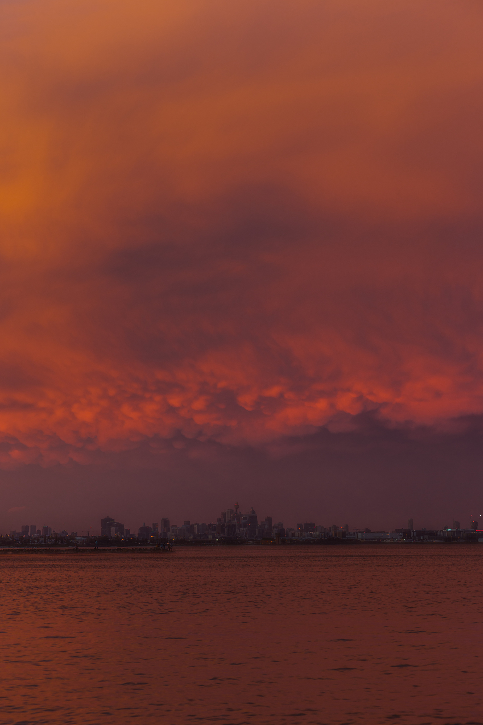 Photo of the Sydney Skyline from Ramsgate NSW