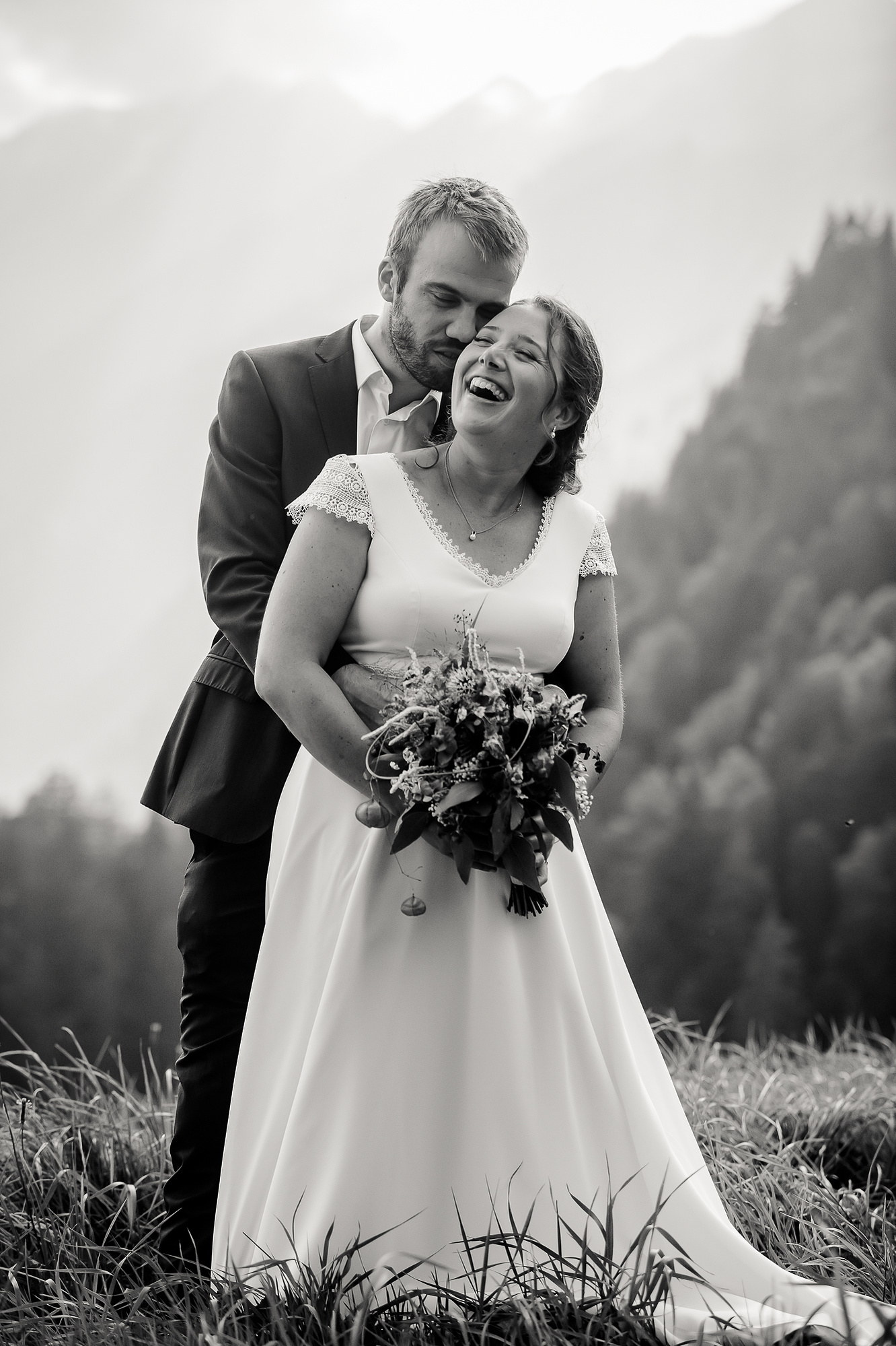 swiss landscape outdoor wedding interlaken