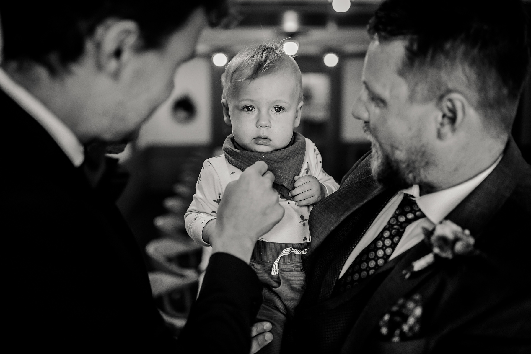 wedding guests portraits