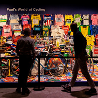 Paul Smith's Office display in Florence.